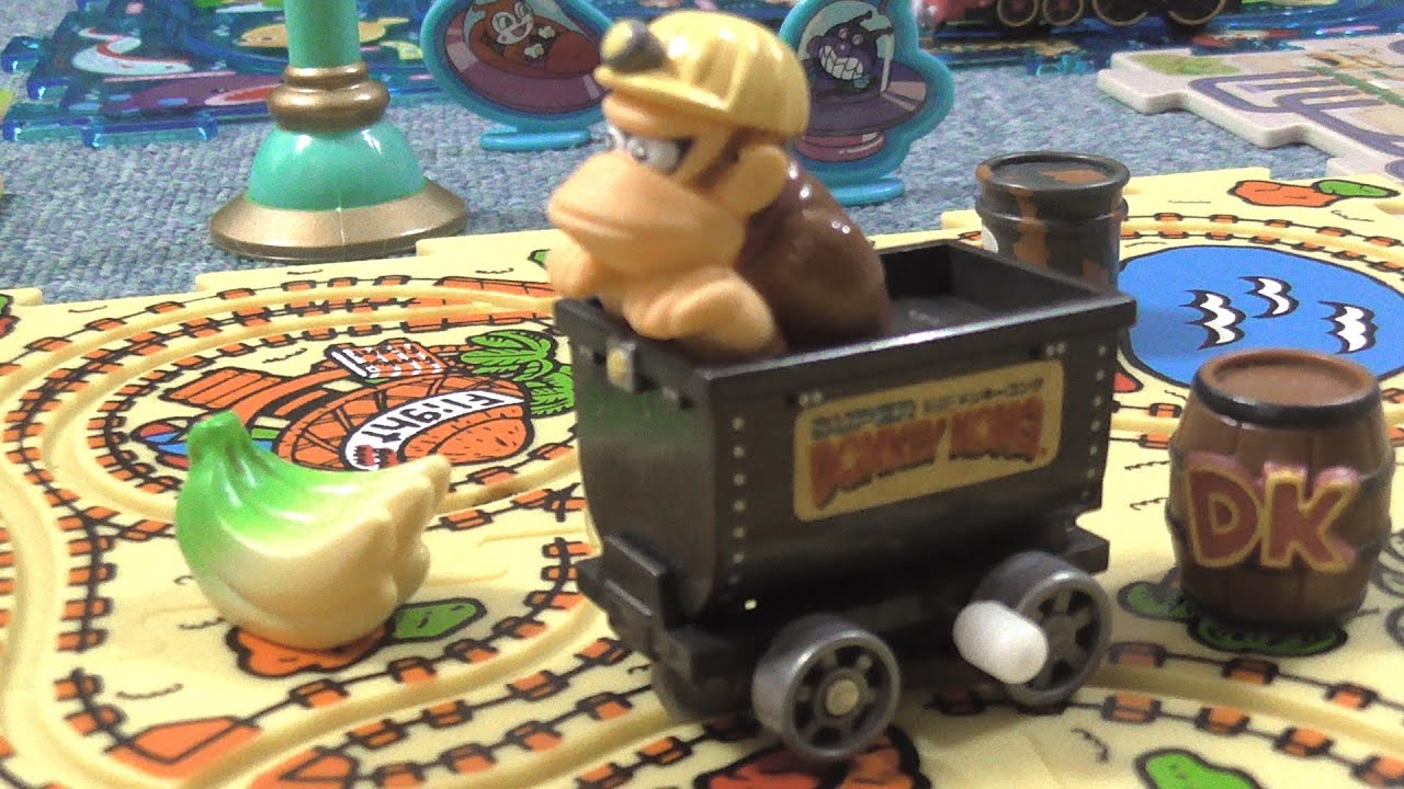 希少 任天堂 ドンキーコング 消しゴム トロッコ乗りクリッター ワニ