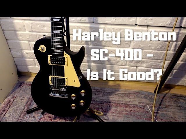 Harley Benton sc-500bk エレキギター ハーレーベントン Harley Benton