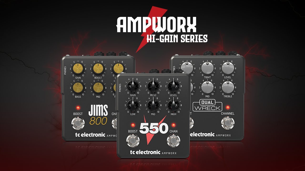 ギター tc electronic AMP WORX V550 TC Electronic | Product | V550