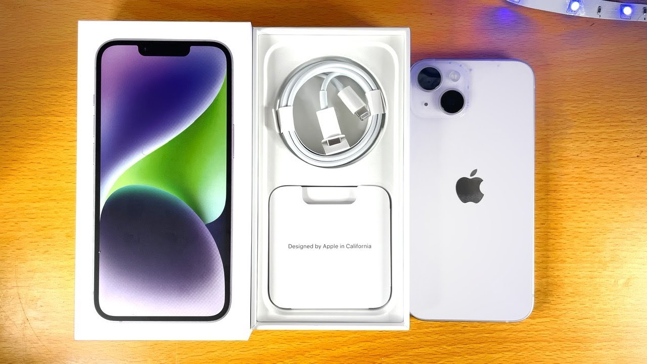 Apple iPhone 14 パープル 本体(箱付き) 開封】 iPhone 14 Pro