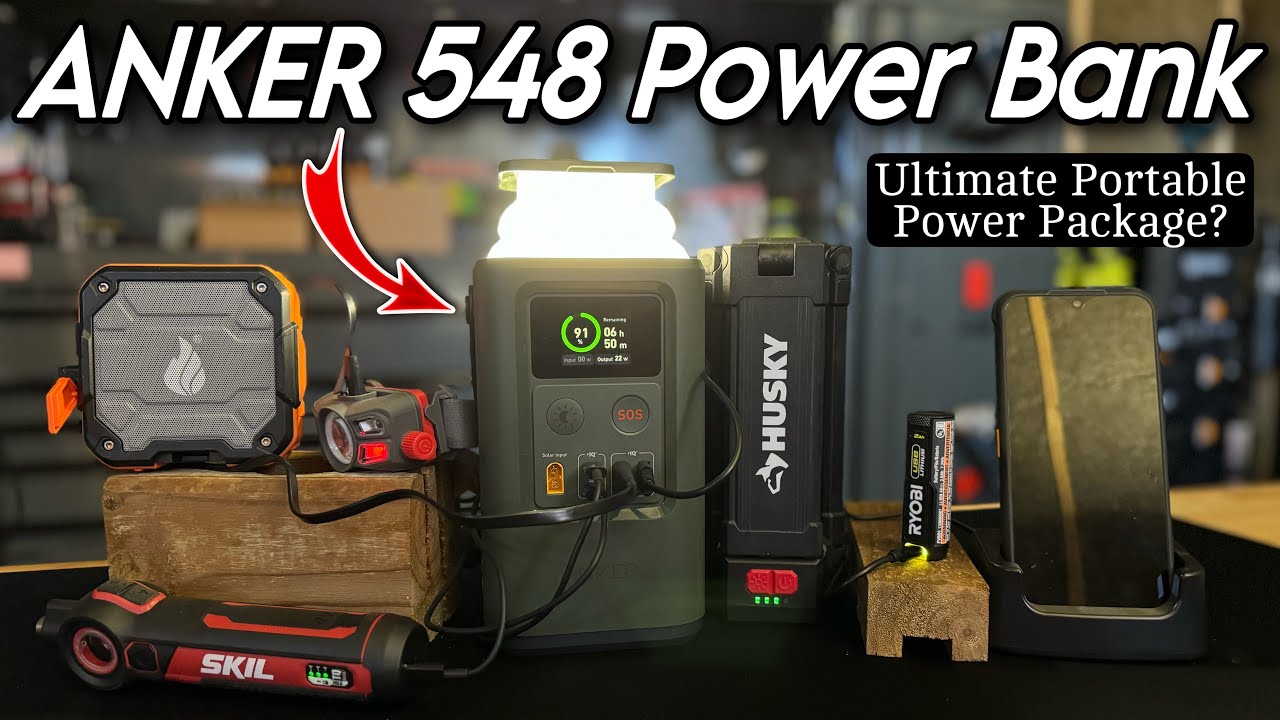 Anker 548 192wh 60000mah Solar Power Bank: The Future Of Solar