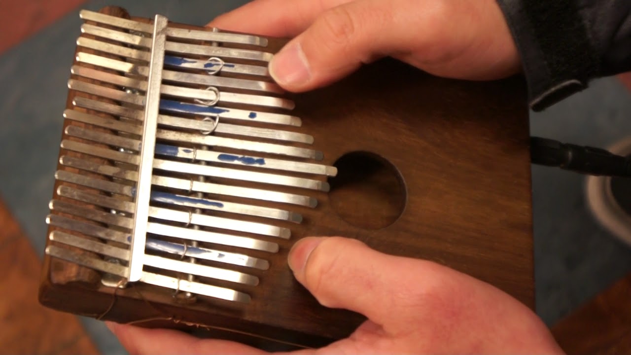 34キー クロマチックカリンバ（両面仕様） チェリー 34キー