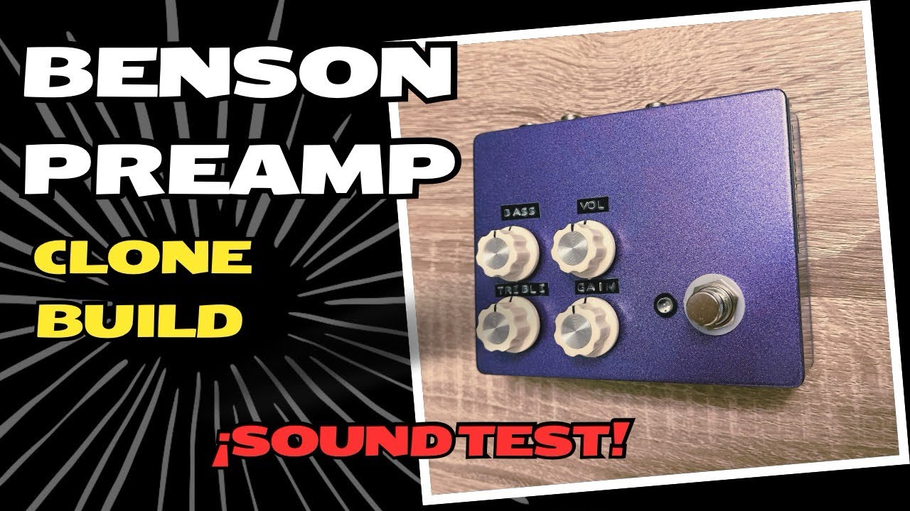 Benson Preamp自作クローン Benson Preamp自作クローン Benson Preamp