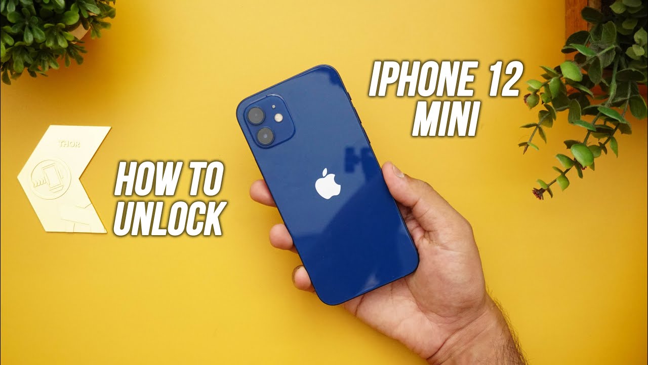 How to Unlock iPhone 12 Mini and use it with any Carrier - YouTube