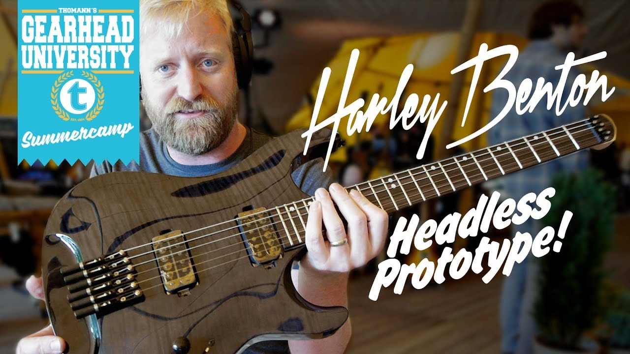 Headless Harley Benton Prototype! - Harley Benton Dullahan-AT TBK