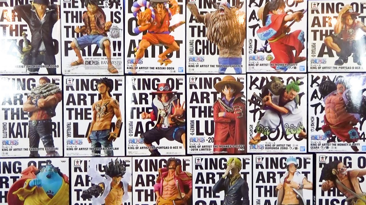ワンピース 高品質 KING OF ARTIST フィギュアセット ルフィ