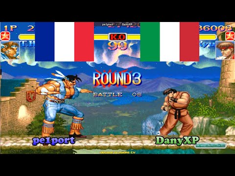 スーパーストリートファイターII X ➤ pe1port (France) vs DanyXP