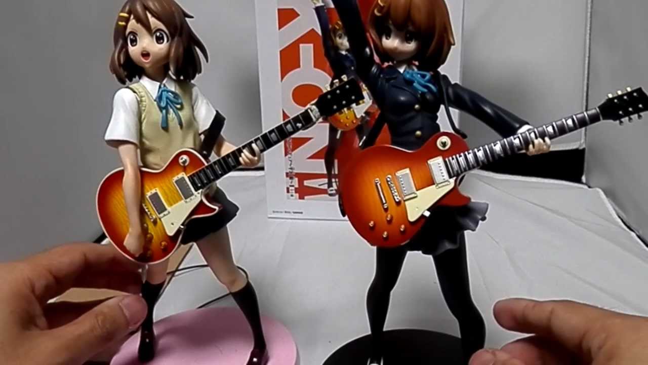 けいおん! SQフィギュア 4体セット けいおん 平沢唯・中野梓フィギュア