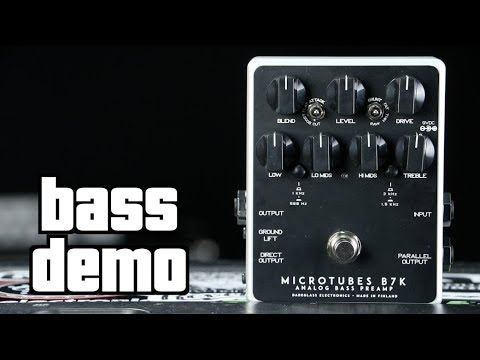Darkglass Microtubes B7K V2 Bass Demo - YouTube