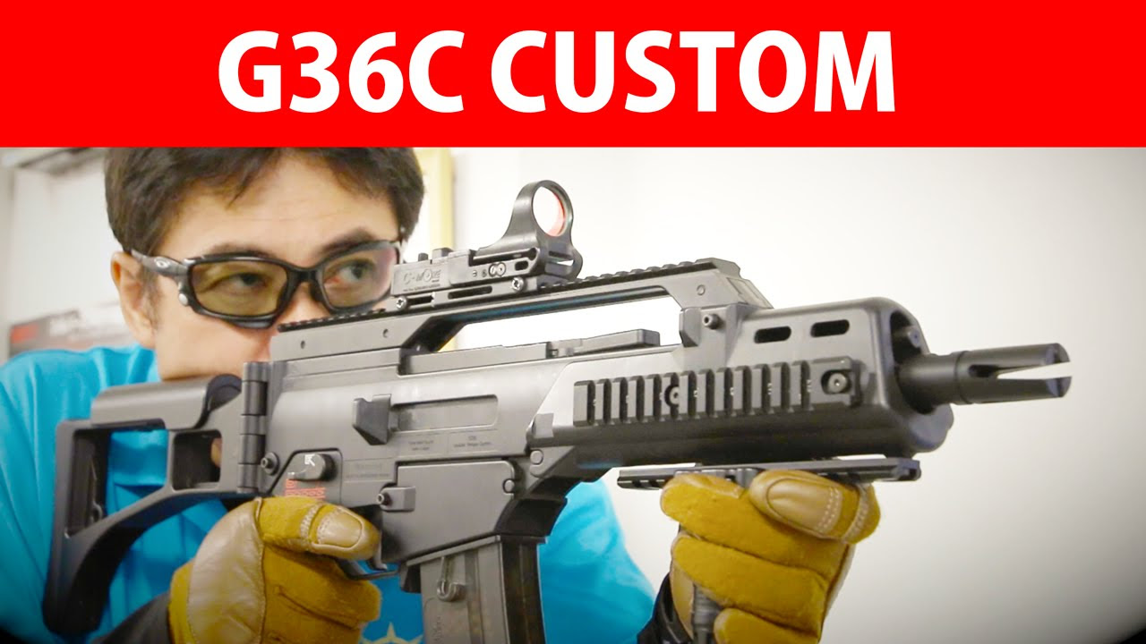 東京マルイ G36C カスタム 次世代電動ガン レビュー#88 - YouTube