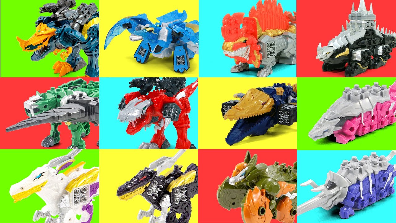 PowerRangers DinoSoul All Mecha Kishryu System Auxillary