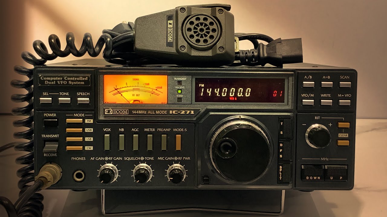 IC-271 144MHz デュアルVFO 受信機 IC-271 144MHz デュアルVFO 受信機
