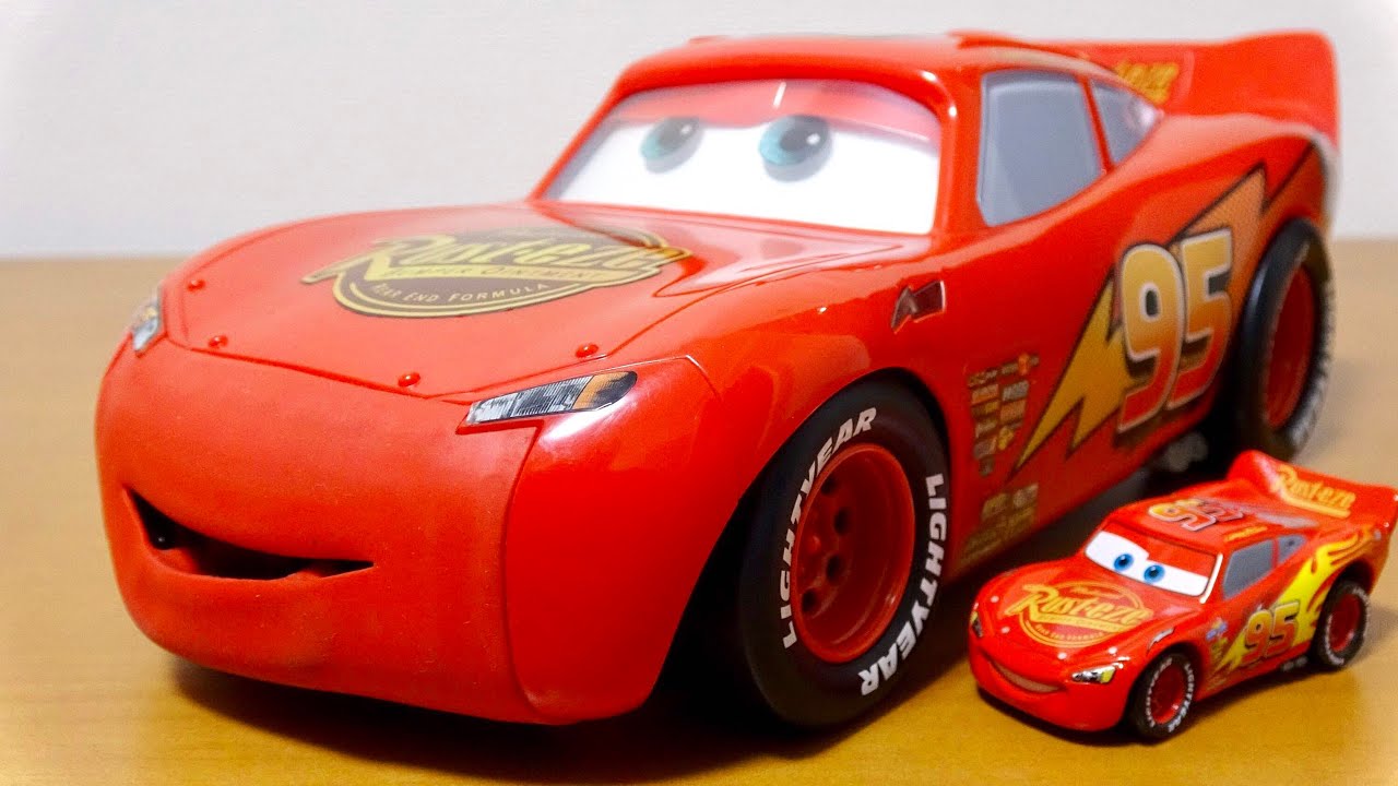 劇中のライトニング・マックィーンみたいに口が動いて走行する! - YouTube