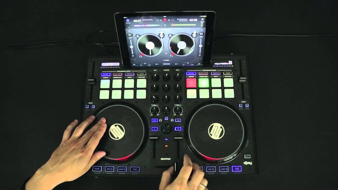 Reloop Beatpad 2 DJ Controller for djay by Algoriddim - Scratch