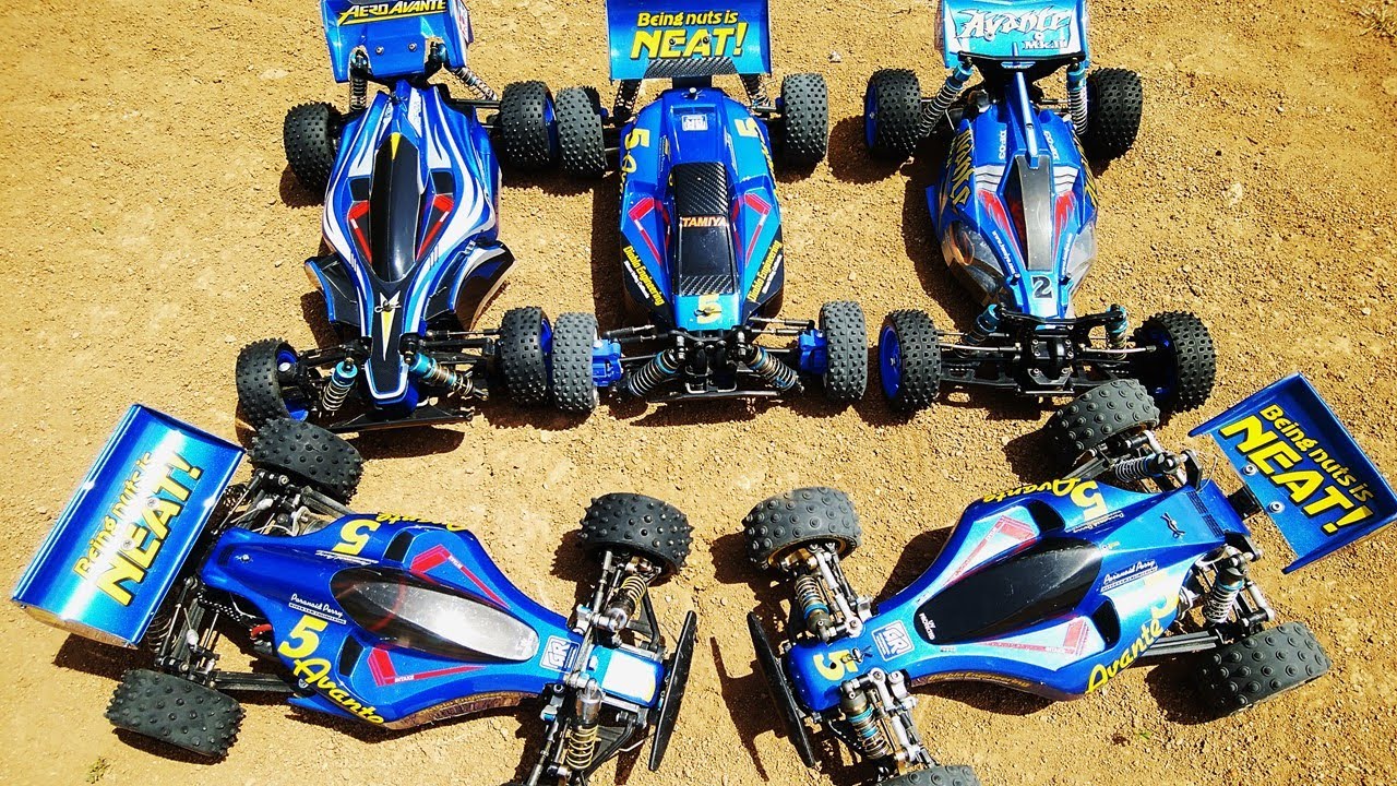 タミヤ の ラジコン アバンテ 系？を走らせた（ tamiya tt02b avante