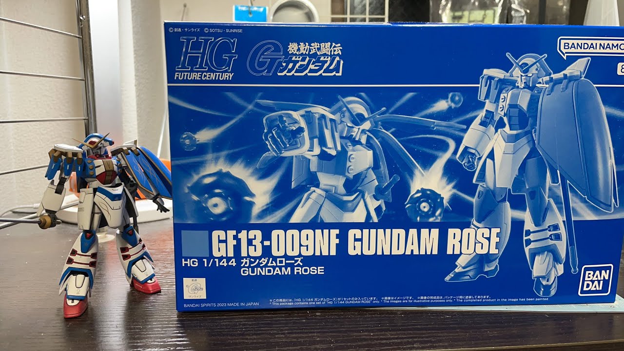 最新HG!ガンダムローズ - YouTube