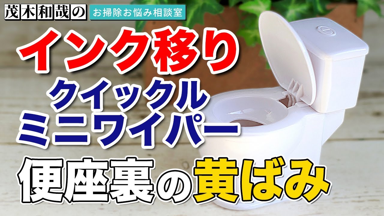 How to remove ink stains, how to clean gaps with a Quickle Mini