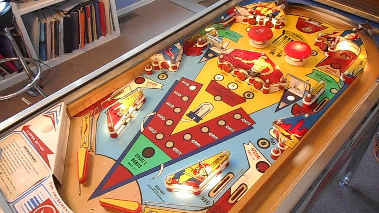 レトロ ピンボールゲーム Blue Chip Blue Chip Pinball By Williams of