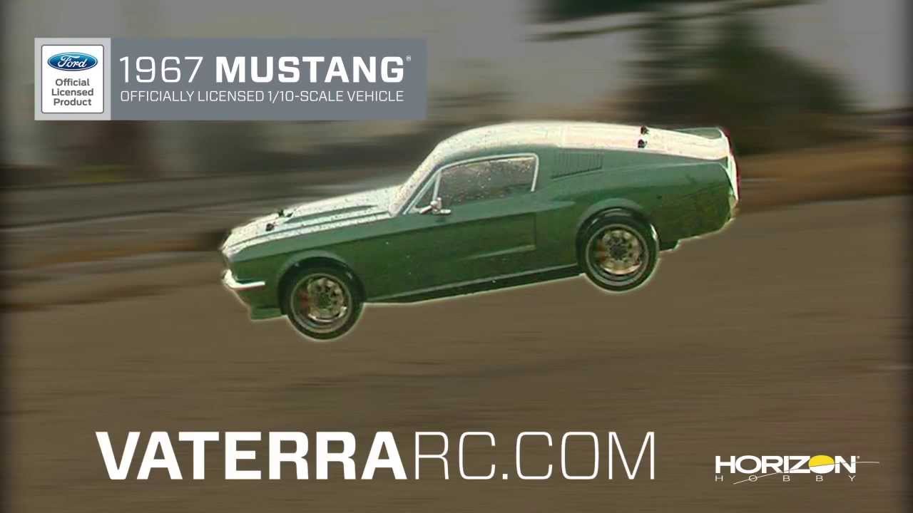 1967 Ford Mustang V100-S 1/10th RTR by VATERRA - YouTube