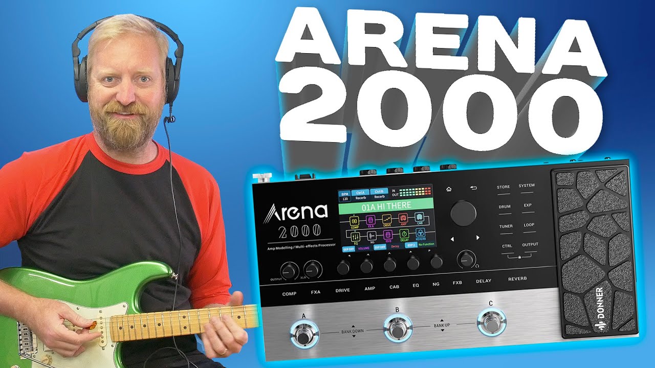 Donner Arena 2000 Multi Effect Unit - $270 MultiFx with plenty of