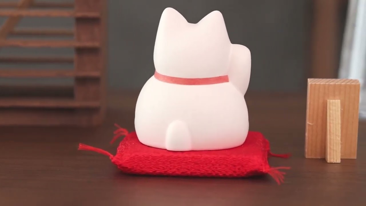 江戸木目込人形 koikko 幸一光 和わーくす 招き猫 伝統工芸品 木製