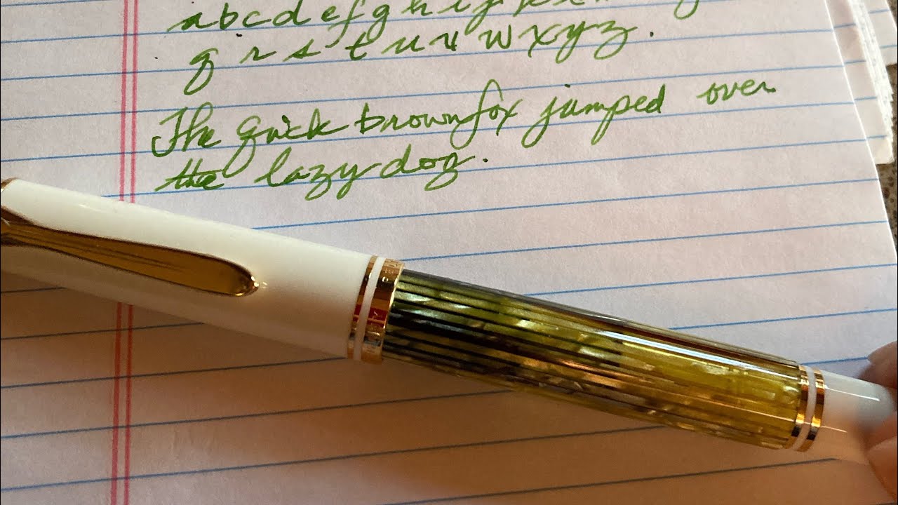 📦 Unboxing the Pelikan M400 White Tortoise Shell Fountain Pen