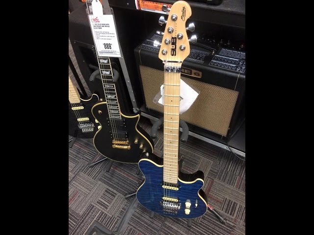 Playing the Ernie Ball Sterling by Music Man AX4 Sub Series - YouTube