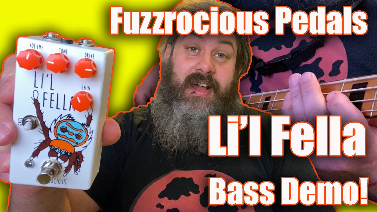 Fuzzrocious Pedals | Li'l Fella | OD/Dist/Fuzz it does them all