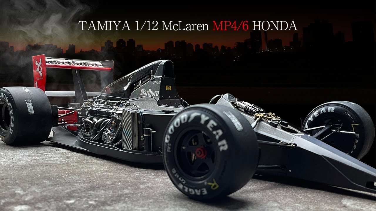 プラモデル】TAMIYA 1/12 McLaren MP4/6（タミヤ マクラーレンホンダ