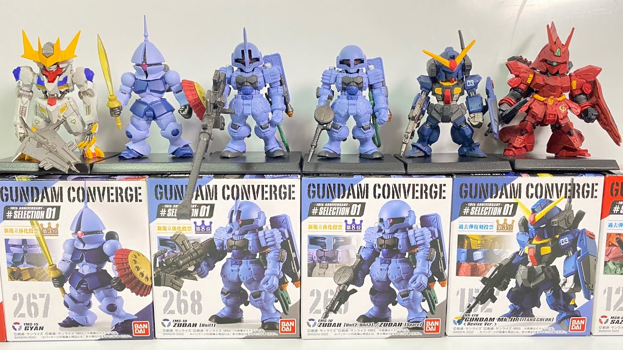 FW GUNDAM CONVERGE 10th Anniversary ♯SELECTION 01 