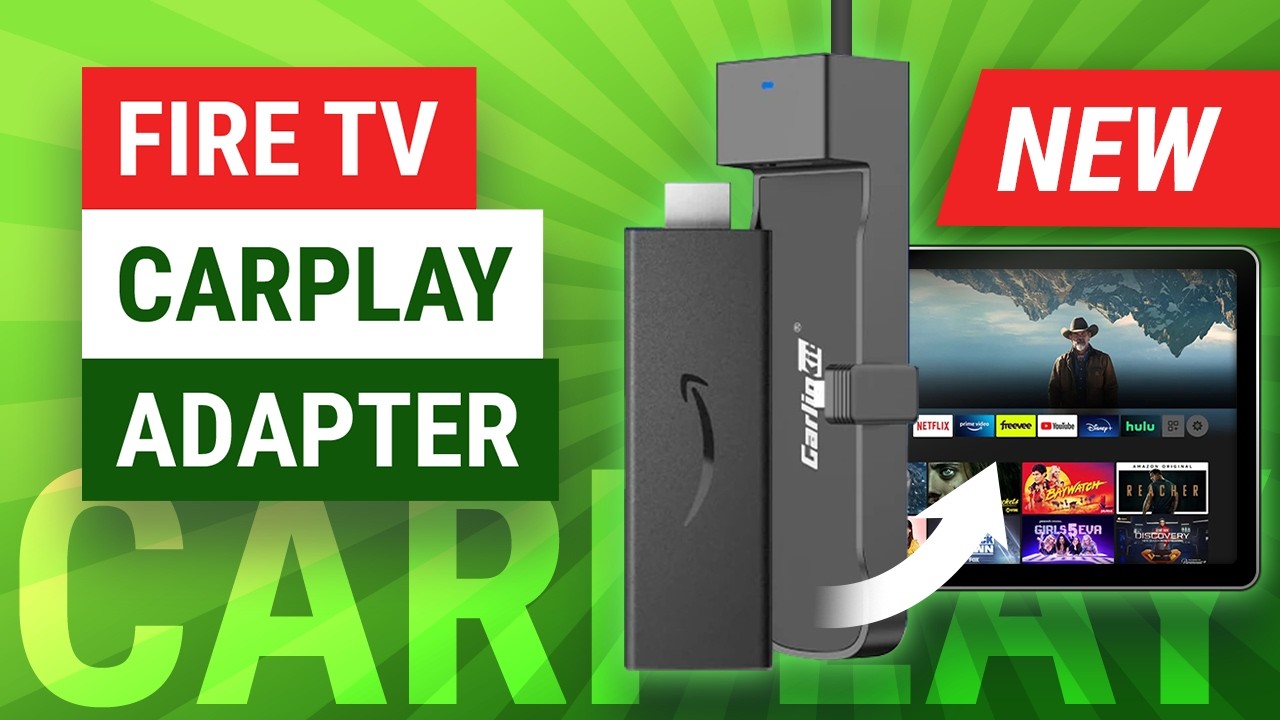 Amazon Fire TV to CarPlay Display - CarlinKit FireDrive Link