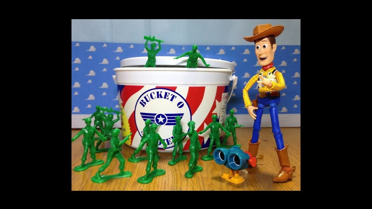 トイストーリー グリーンアーミーメン バケット・オブ・ソルジャーズ