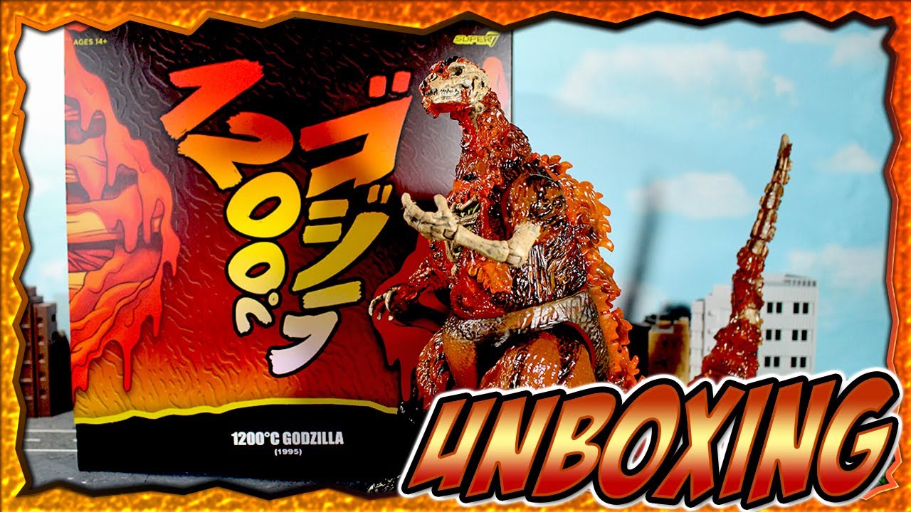 Super7 1200°C Meltdown Godzilla UNBOXING - YouTube