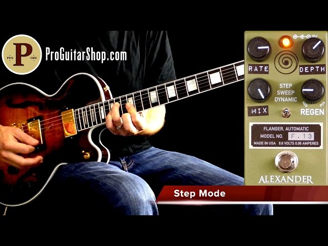 Alexander Pedals F.13 Flanger - YouTube