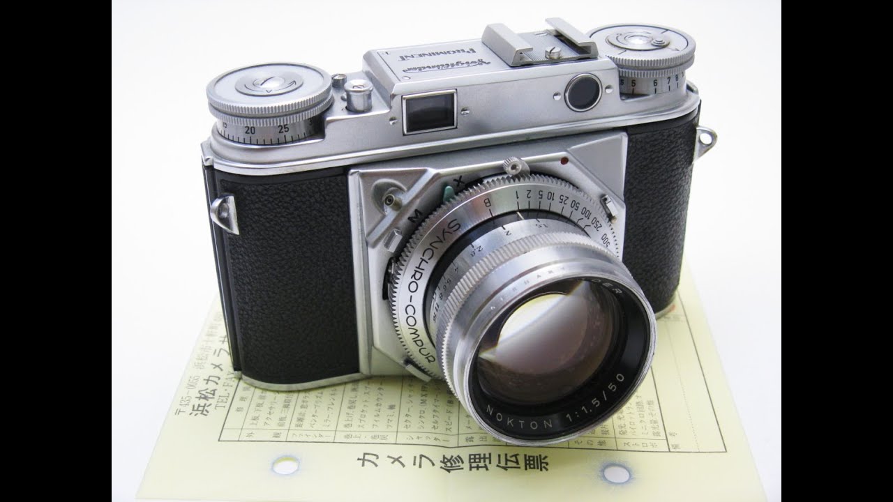 Voigtlander Prominent Ia + NOKTON 50mmF1.5 - YouTube