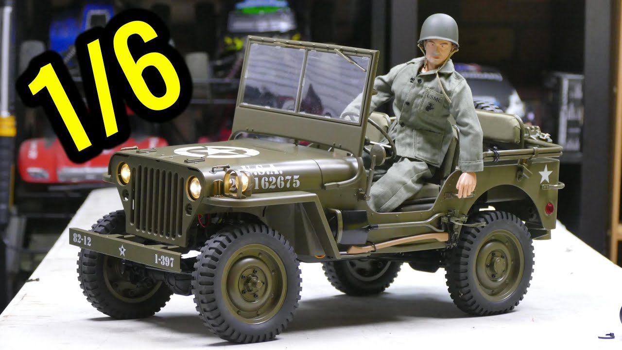 RocHobby MB 1941 1/6 SCALE US MILITARY RC - SERIOUSLY AWESOME