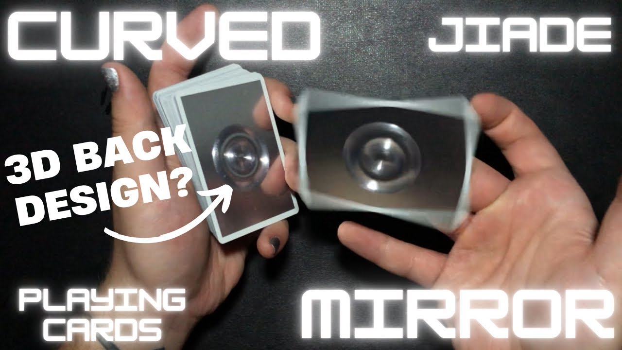 Curved Mirror Playing Cards 新品2個 Curved Mirror Playing Cards