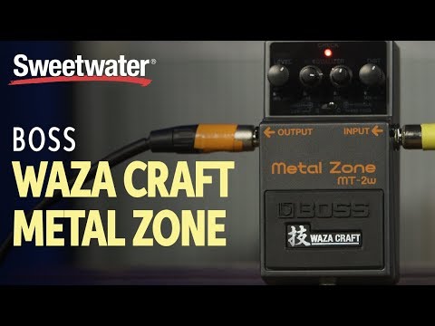 BOSS MT-2w Waza Craft Metal Zone Distortion Pedal Review - YouTube