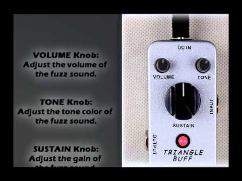 MOOER Triangle Buff」低価格トライアングルマフ系ペダルをレビュー