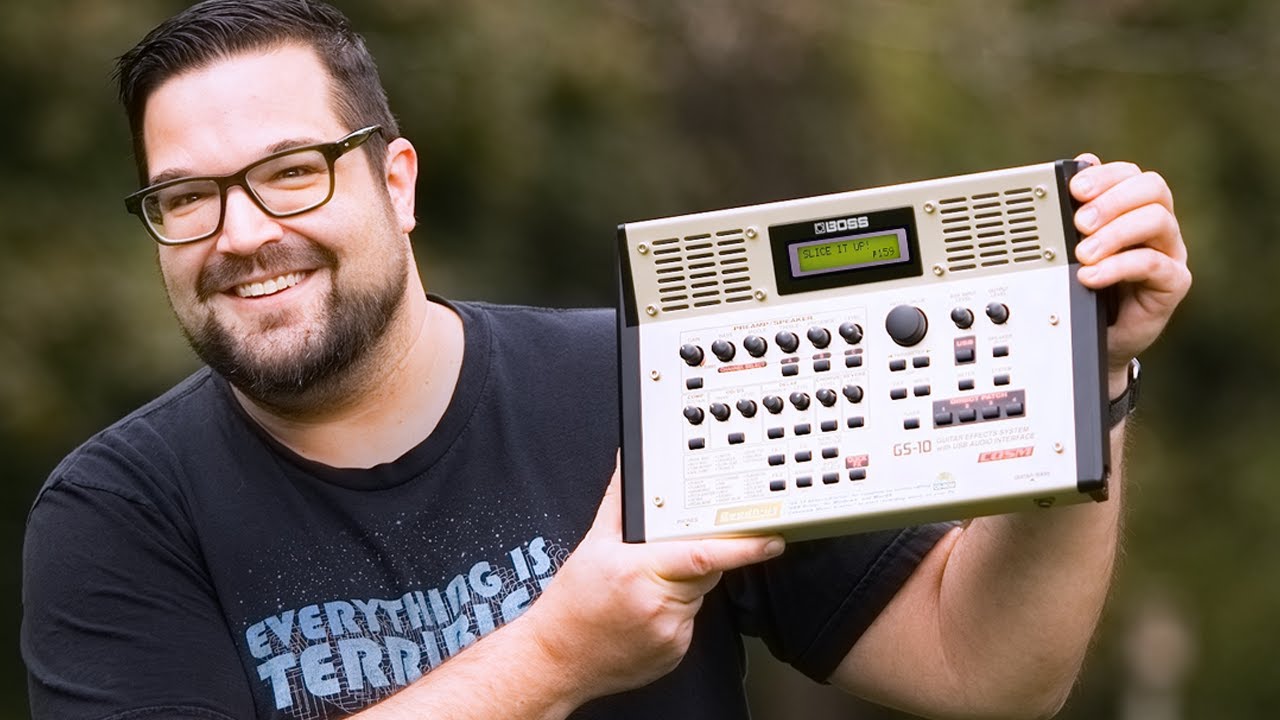 BOSS GS-10 Guitar Effects System with USB Audio Interface - What