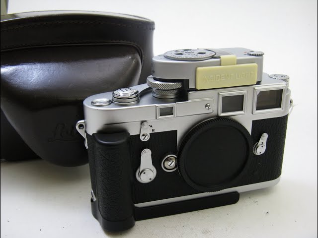 修理完成：ライカM3 #87万台 2回巻き上げ - YouTube