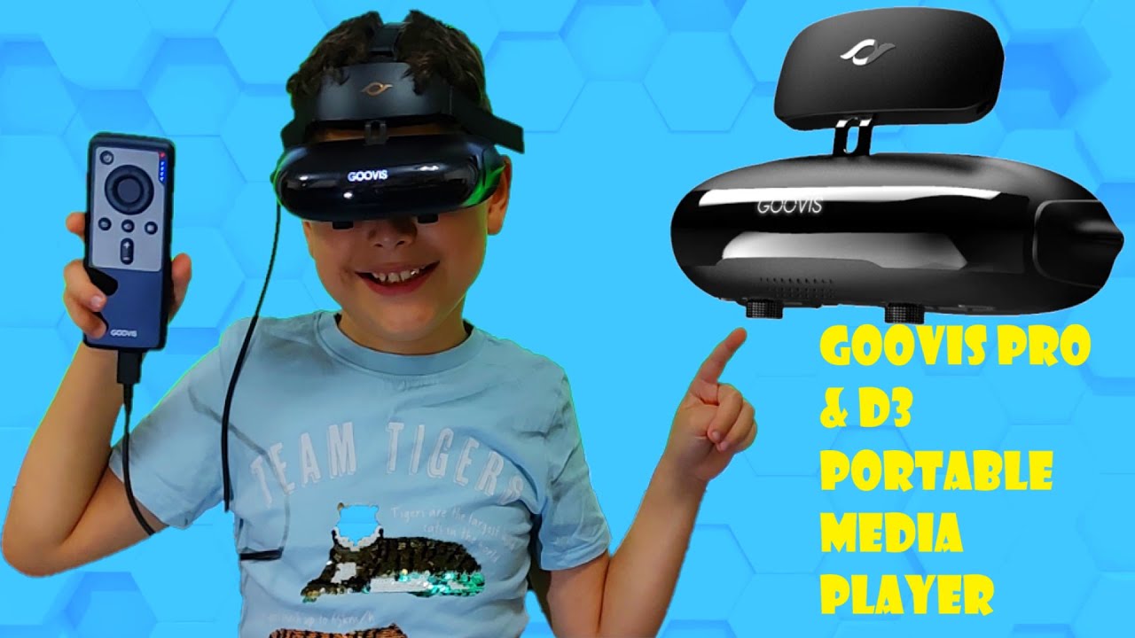 Goovis Pro 3D Personal Viewer and D3 Portable Media Player Full