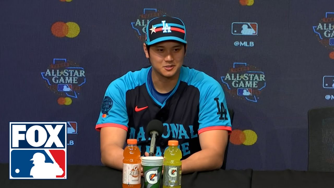 Shohei Ohtani Postgame Press Conference | MLB All-Star Game - YouTube