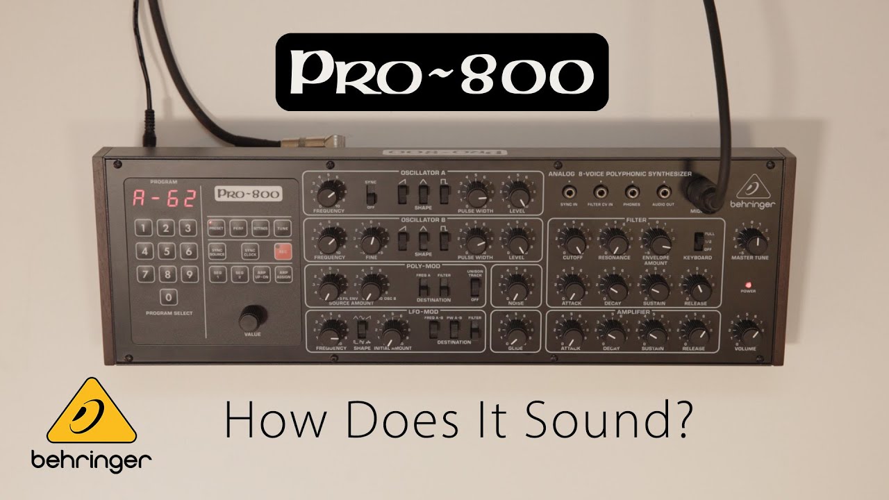 Behringer Pro-800 Synthesizer - buy online | USA