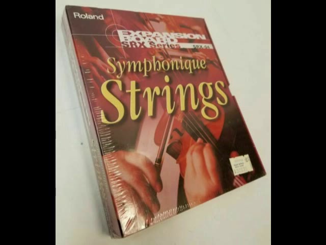 Roland SRX-04 Symphonique Strings Exp. Board - Demo - YouTube