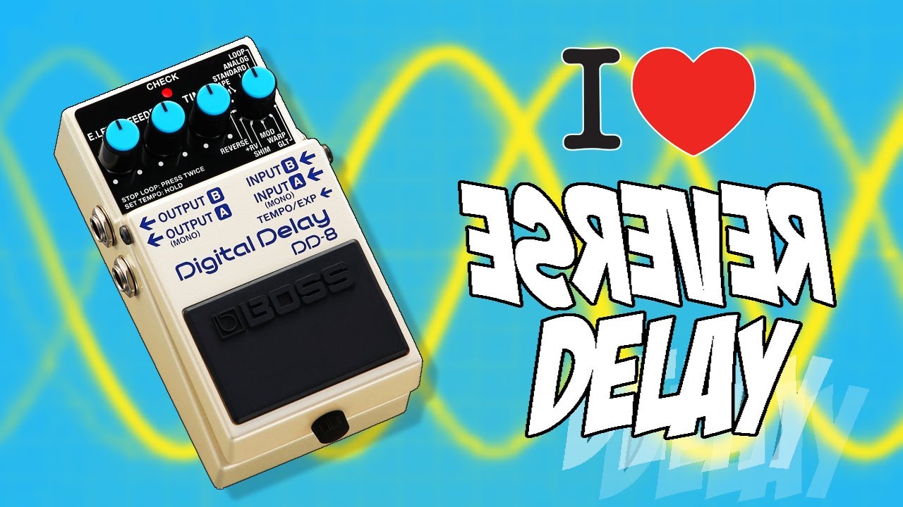 Pedal Demo BOSS Digital Delay DD-8 - YouTube