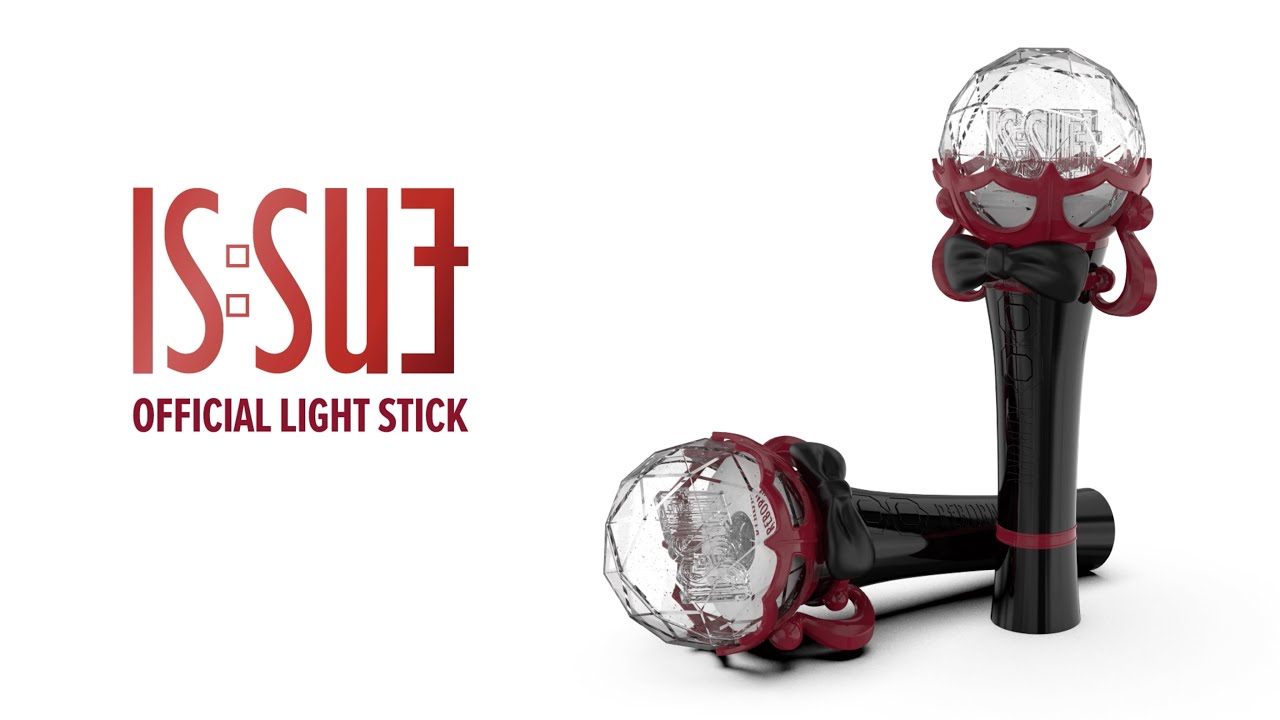 IS:SUE OFFICIAL LIGHT STICK 公開！
