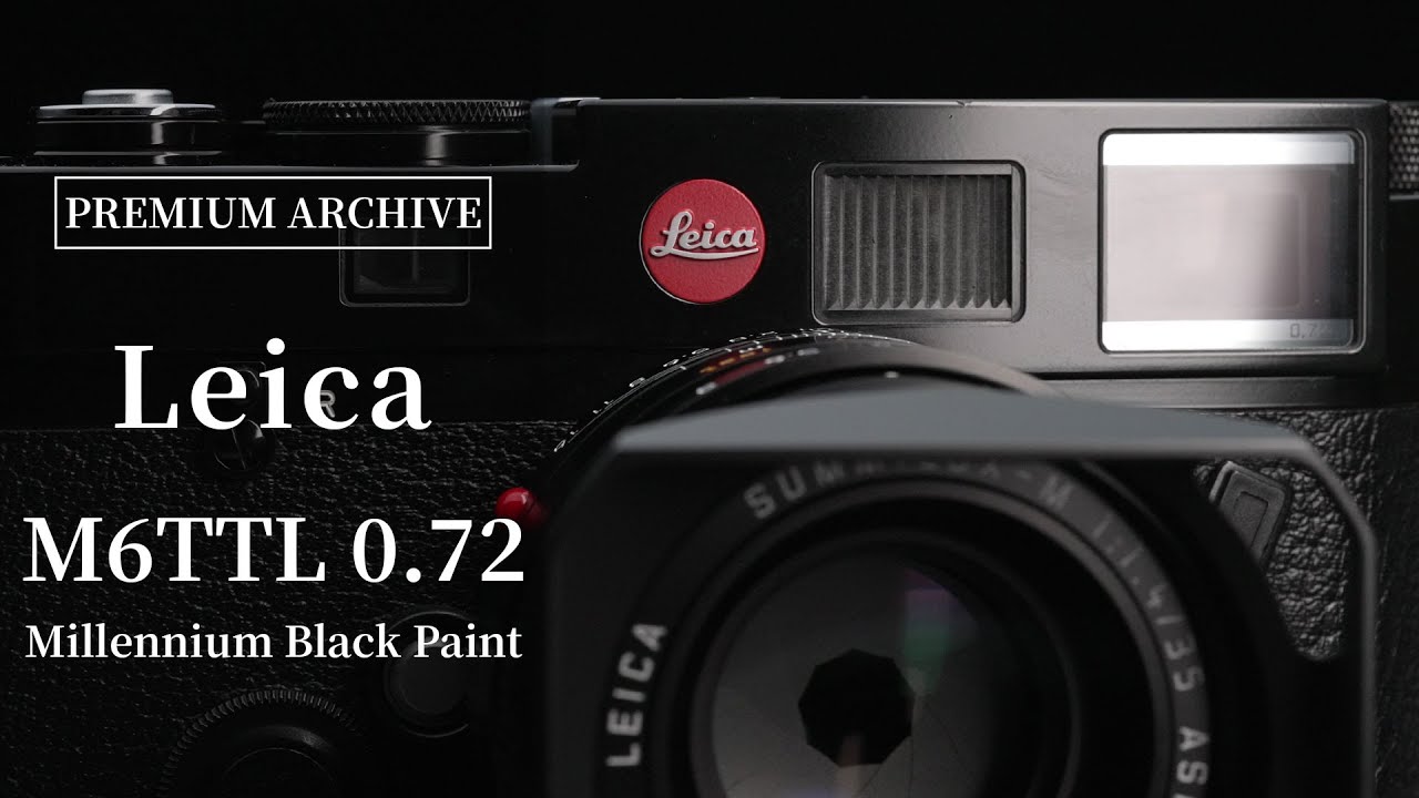 2000台限定】Leica M6TTL 0.72 ミレニアムモデル (ブラックペイント