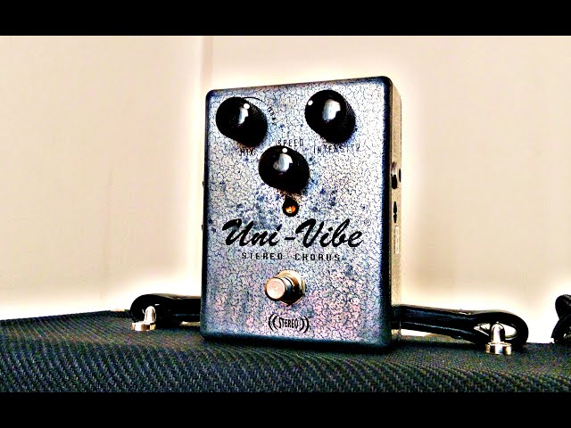 Dunlop Uni-Vibe Stereo Chorus (Stereo Record) - YouTube