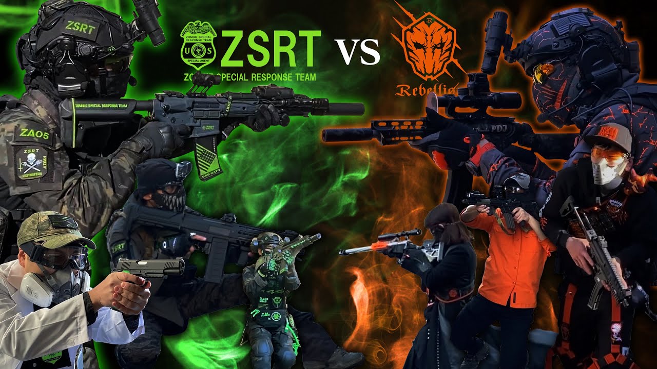 ZSRT サバゲー装備セット ZSRT 第3回】ZSRTが誕生した理由は？ZSRTの